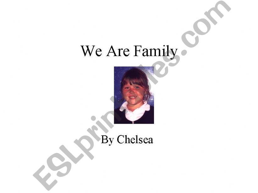 My Family powerpoint