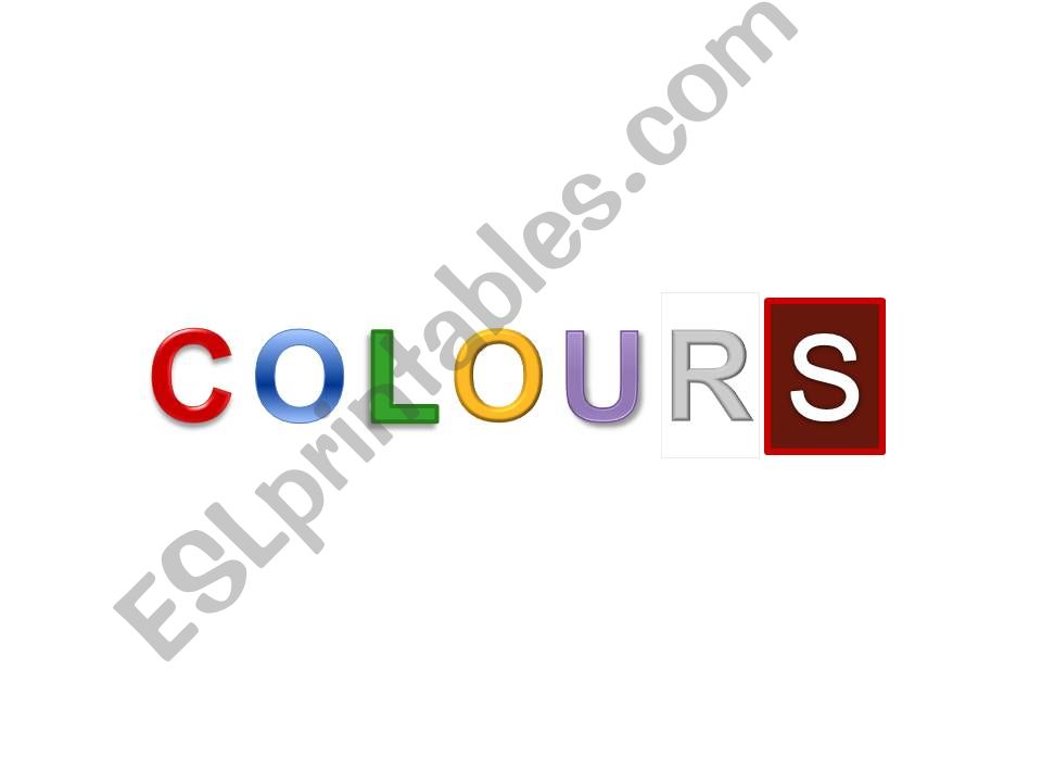 Colours powerpoint