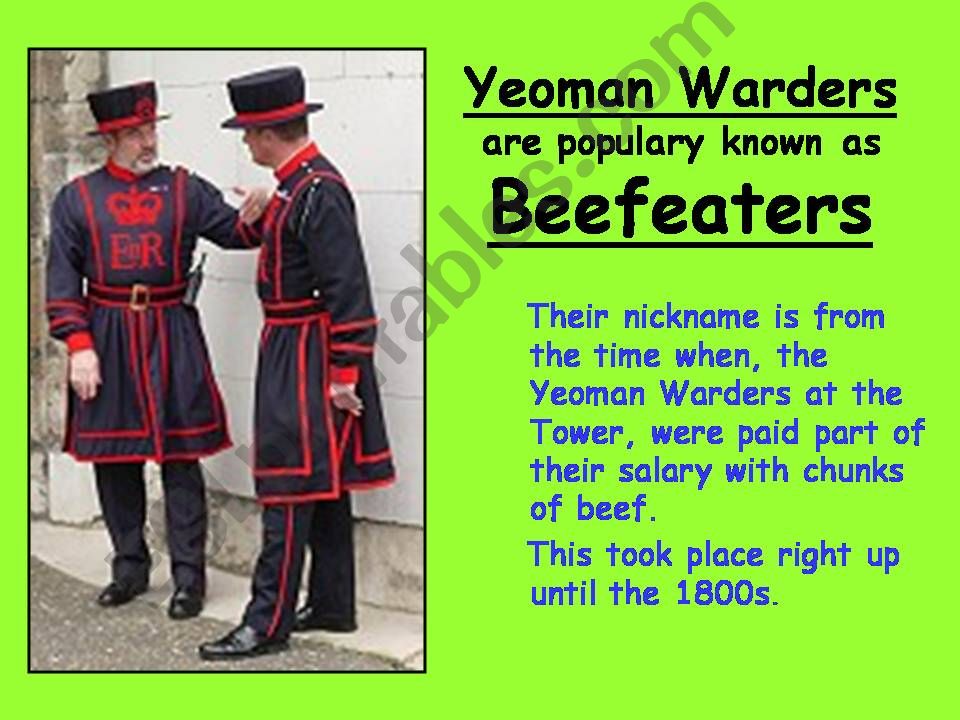 London 5  (from 10 parts) powerpoint