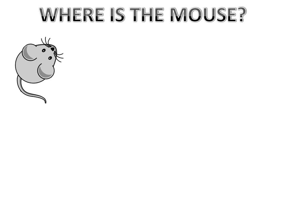 Where is the mouse? powerpoint