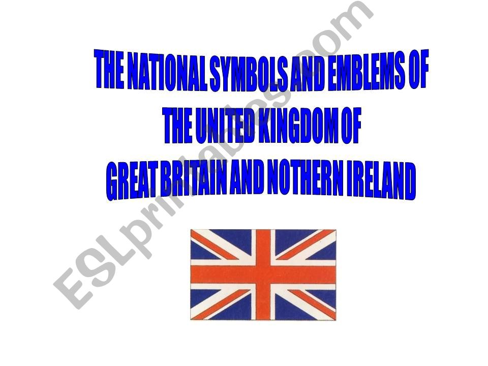 National Symbols of Great Britain