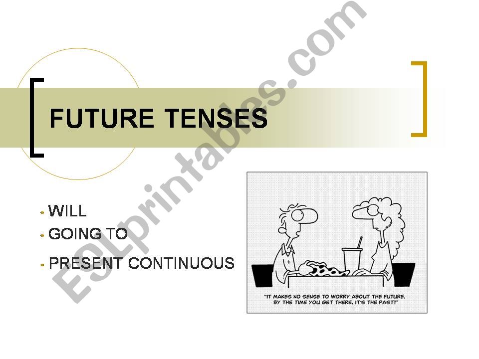 Future tenses powerpoint