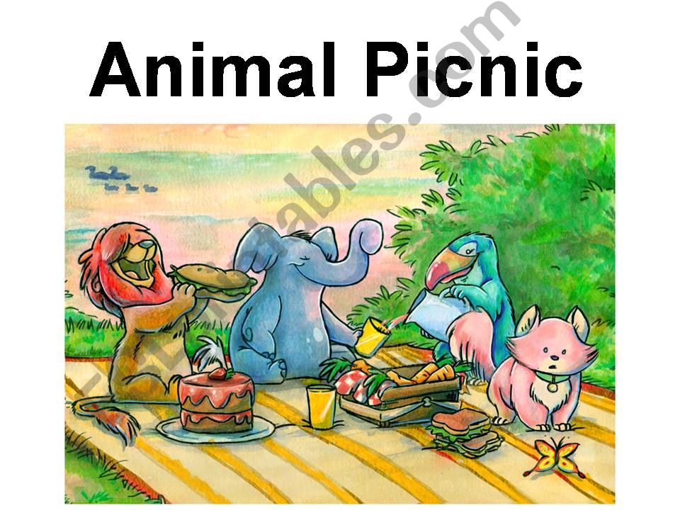 Animal Picnic powerpoint