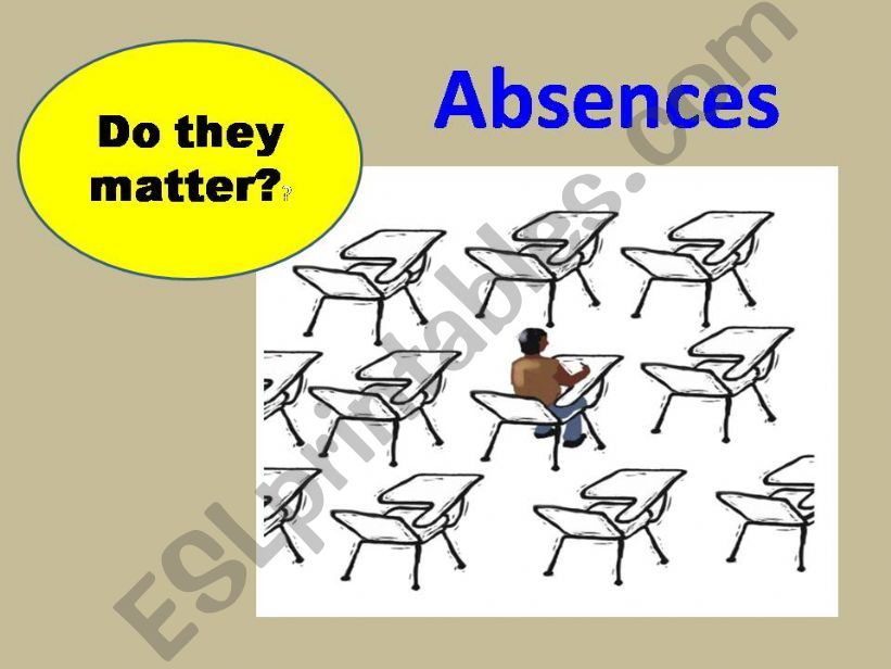 Absences powerpoint