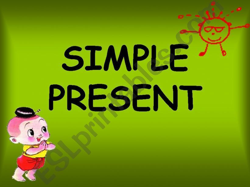 Simple Present powerpoint