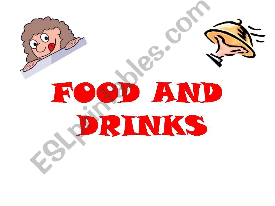 food and drinks powerpoint