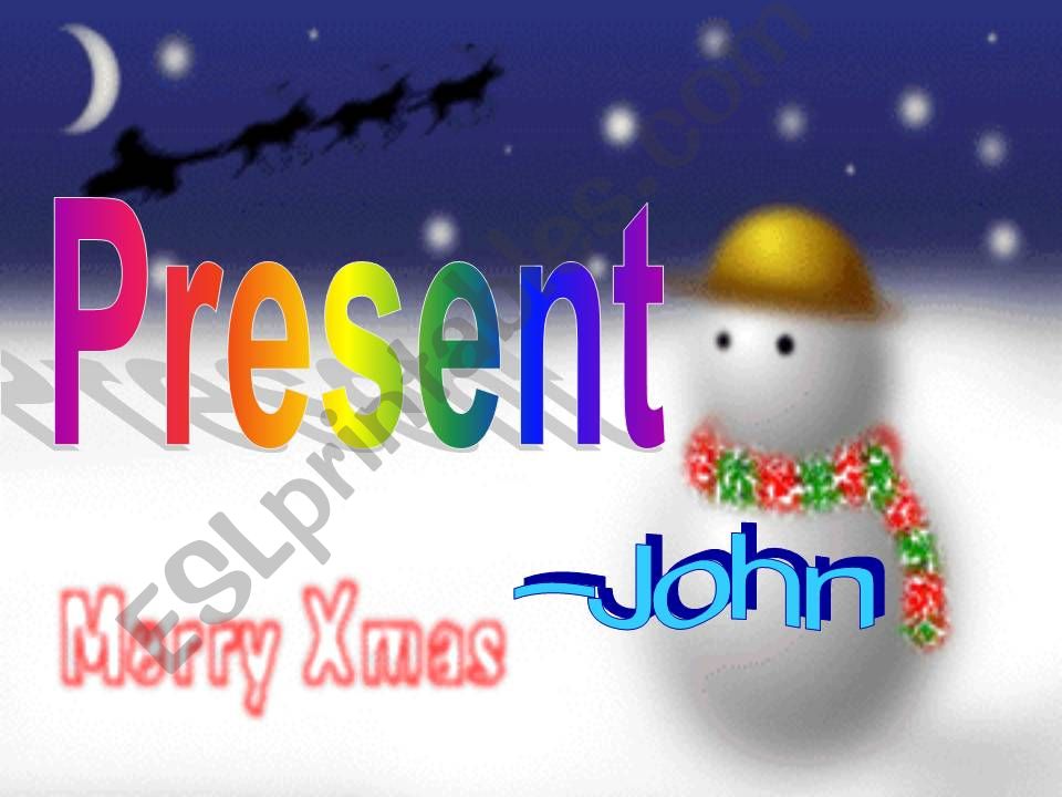 Christmas lesson powerpoint