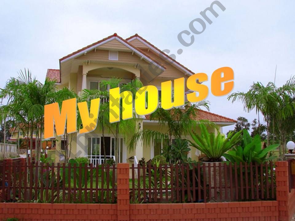 My House powerpoint