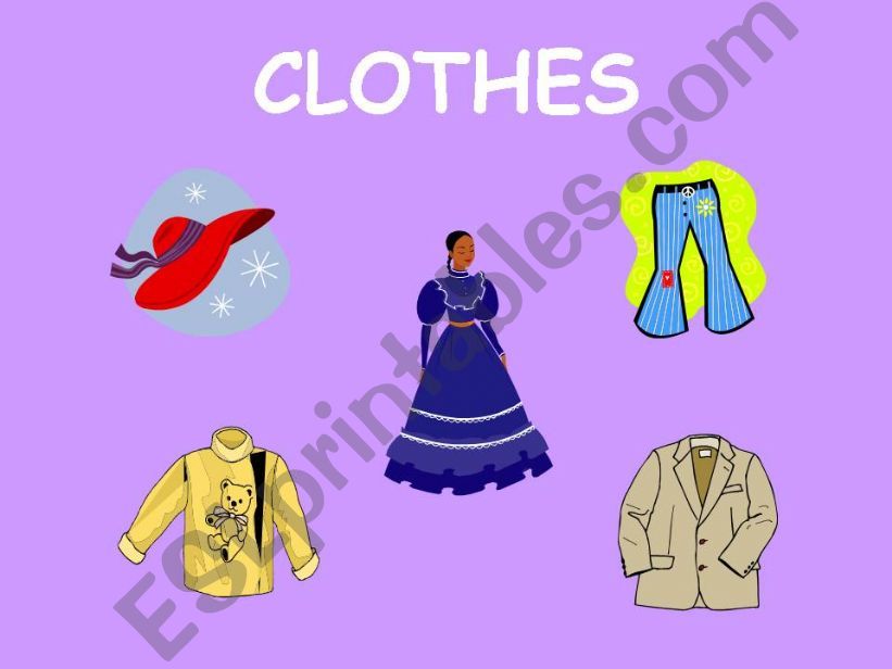 clothes powerpoint