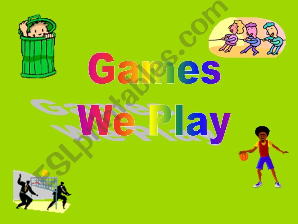 games powerpoint