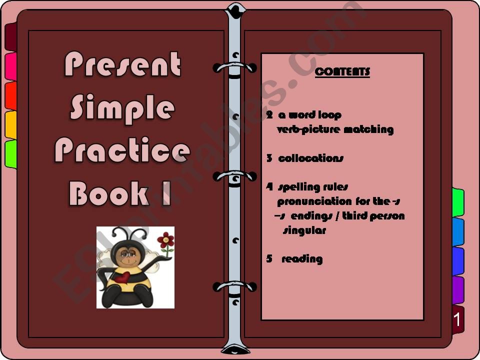 Present Simple Practice      Book 1