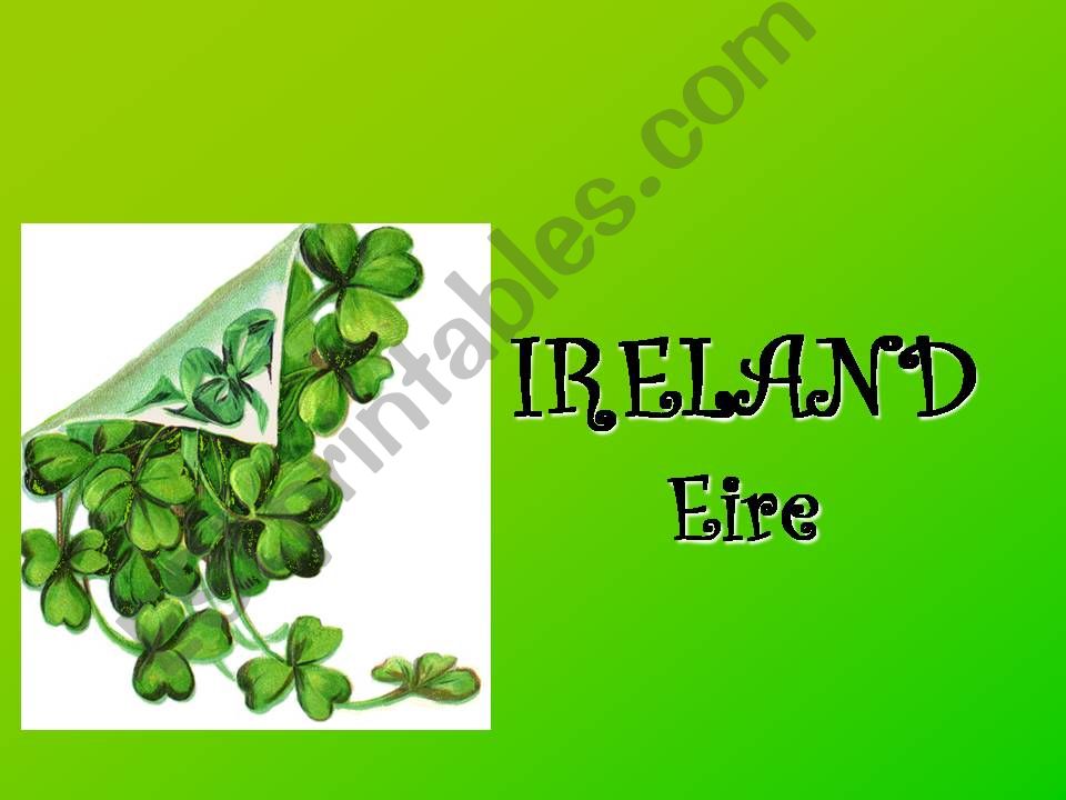 Ireland powerpoint