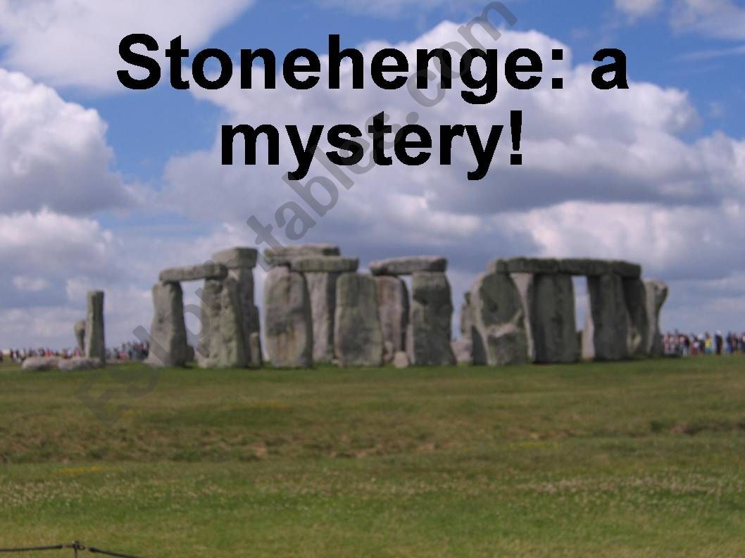 Stonehenge 1/2 powerpoint