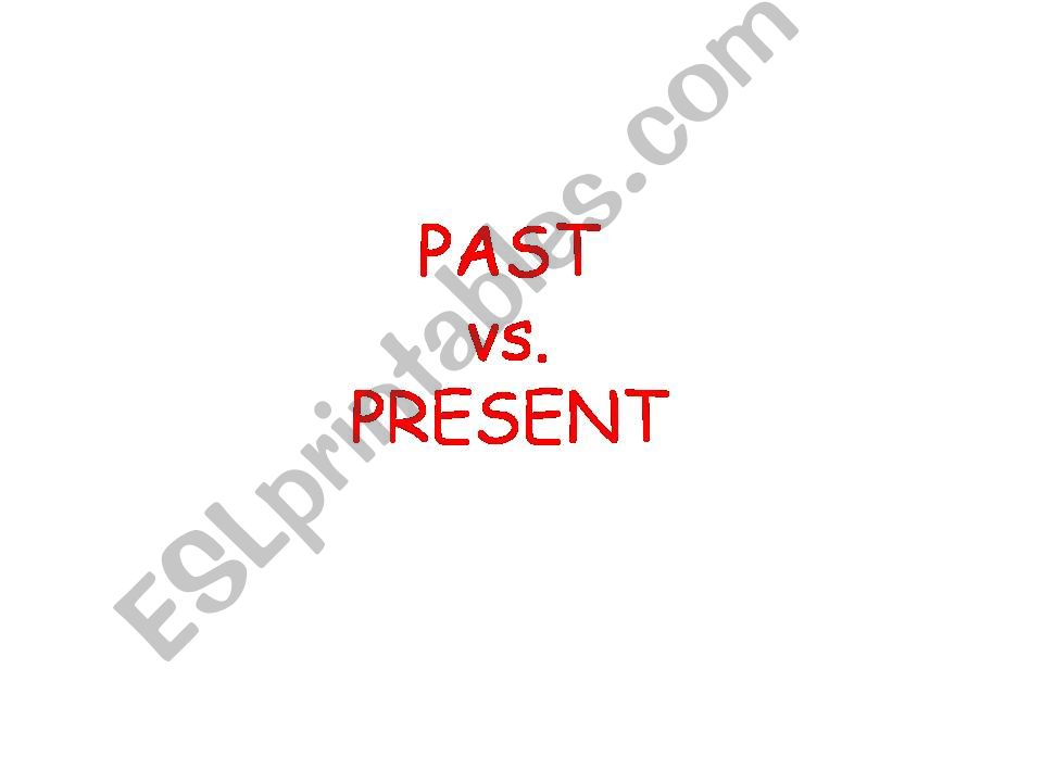 past&present powerpoint