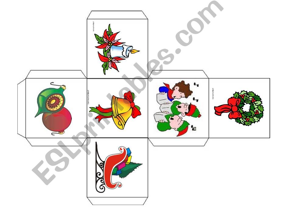 Christmas Dice game powerpoint