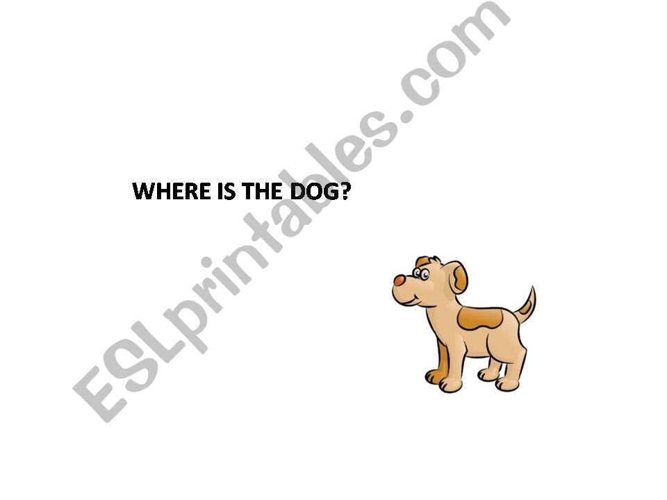 Where is the Dog? powerpoint