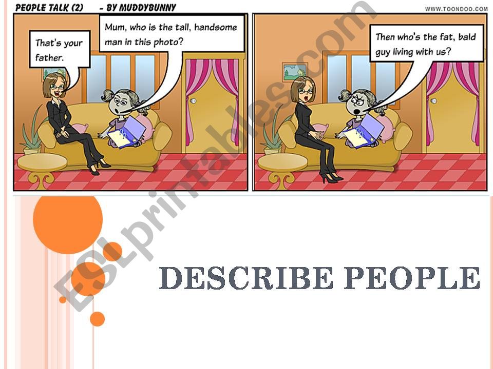 Describing people powerpoint