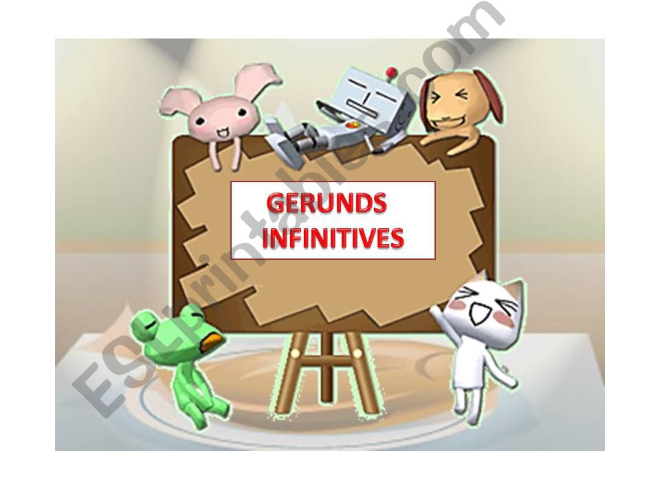 Gerunds or Infinitives powerpoint