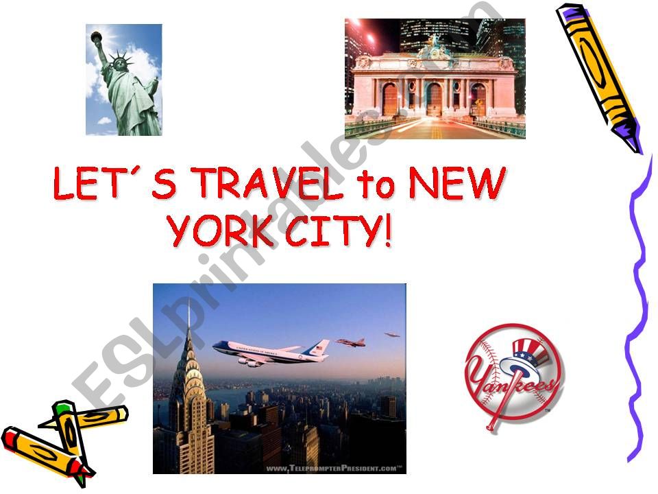 Lets travel! powerpoint