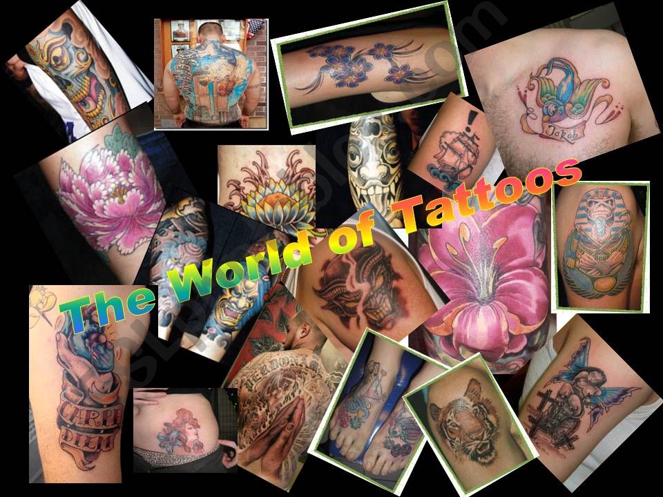 Tattoos -1st part  powerpoint