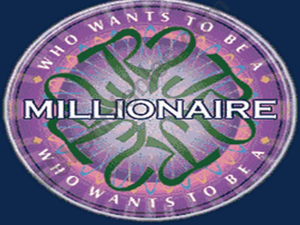 Who wants to be a millionaire powerpoint