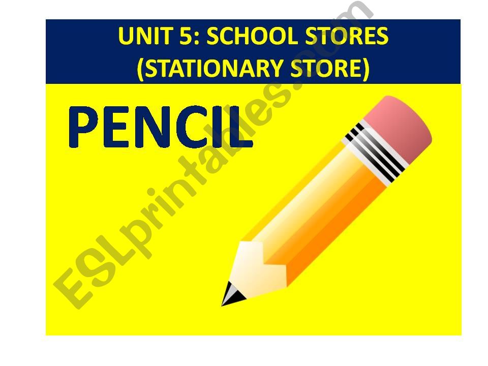 School Stores Stationary Store