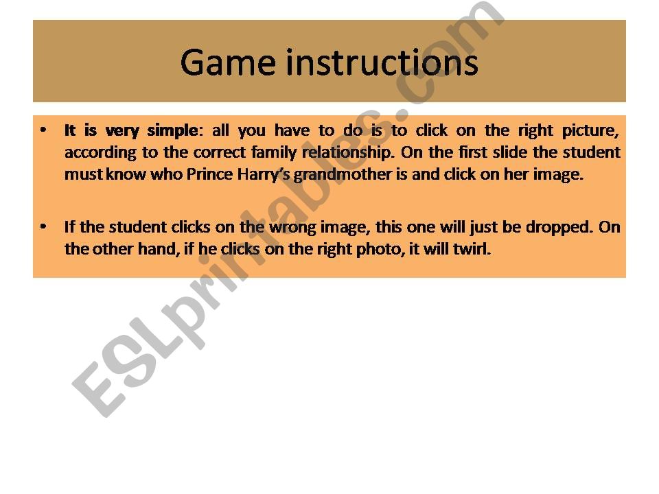 The Royal Family powerpoint