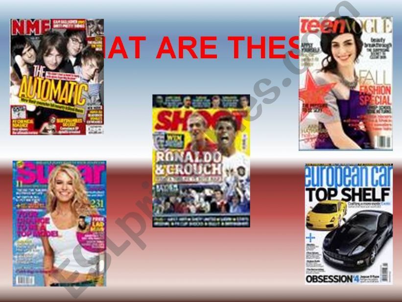 Magazines powerpoint