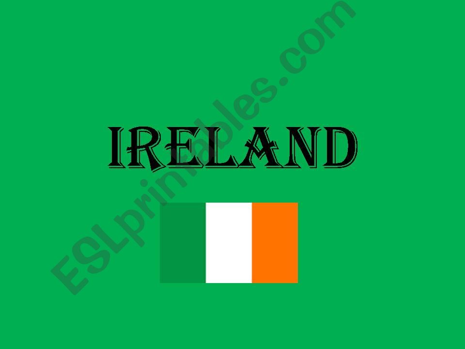 Ireland - Quiz / Reading Comprehension