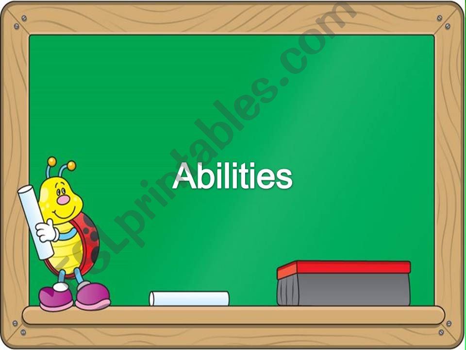 Abilities powerpoint