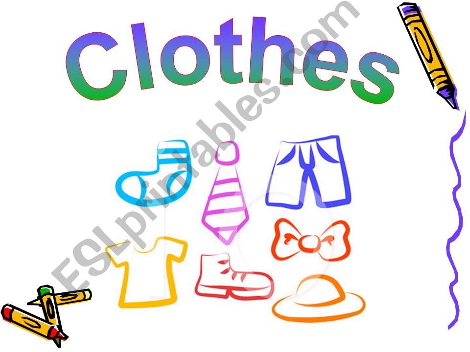 clothes powerpoint