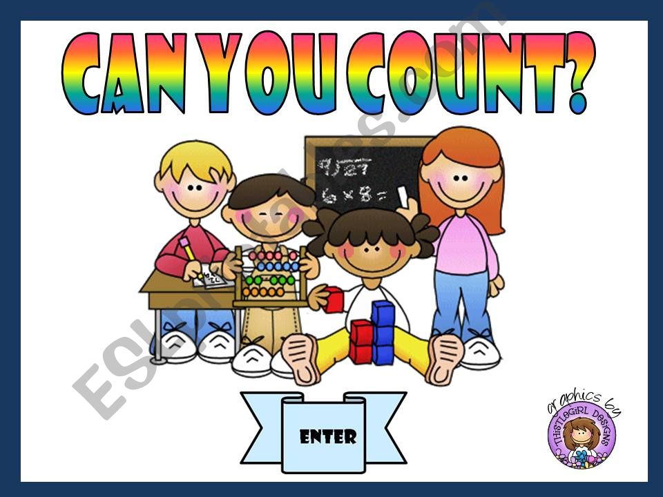 CAN YOU COUNT? - GAME powerpoint