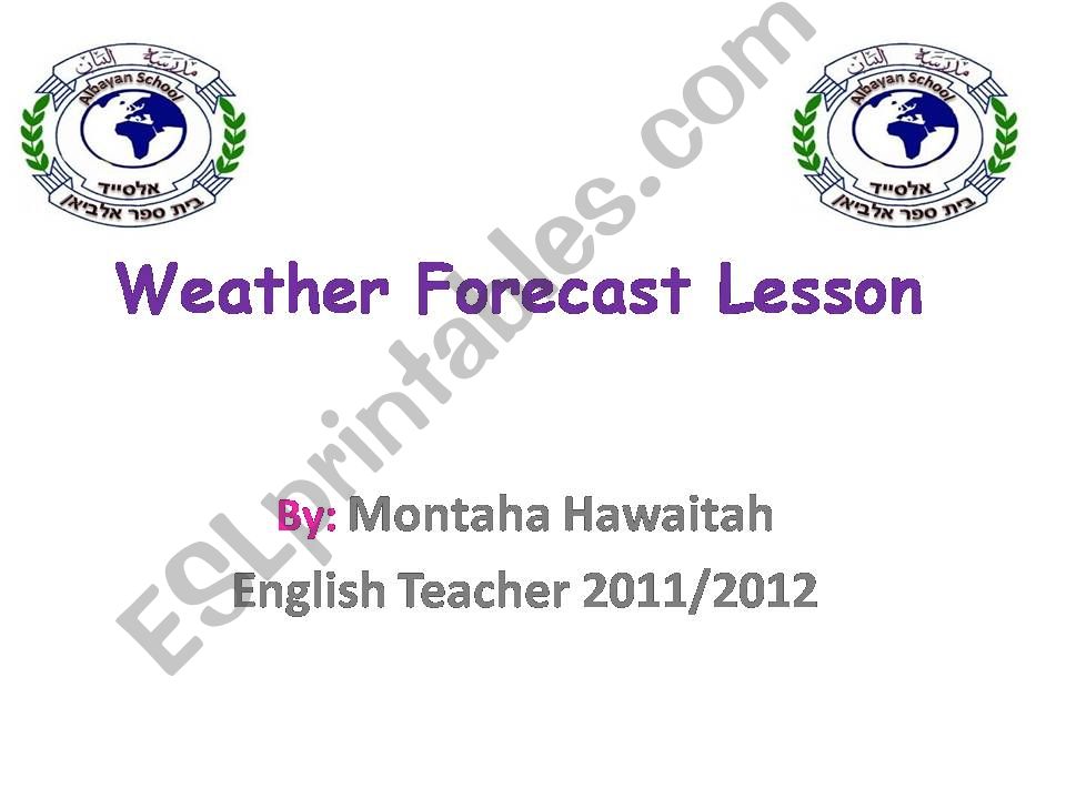 weather powerpoint