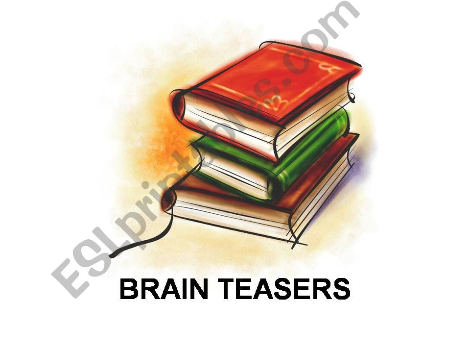 Brain Teasers powerpoint
