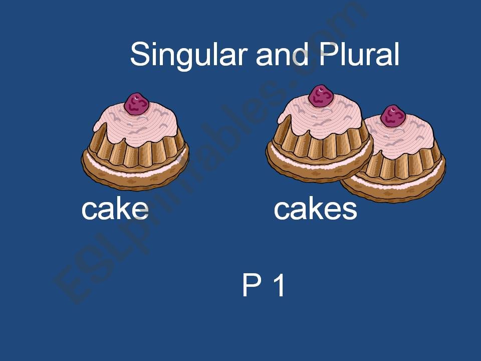 Singular and Plural powerpoint