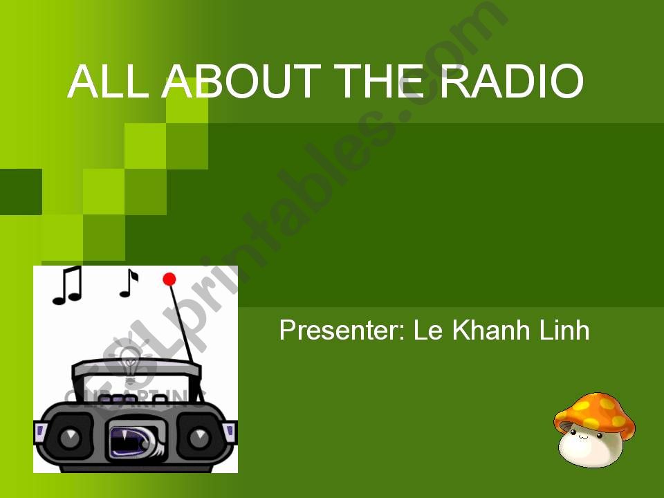 The Radio powerpoint