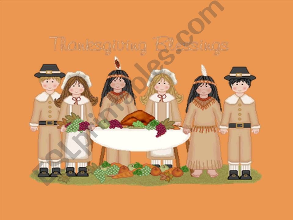 THANKSGIVING DAY HISTORY powerpoint