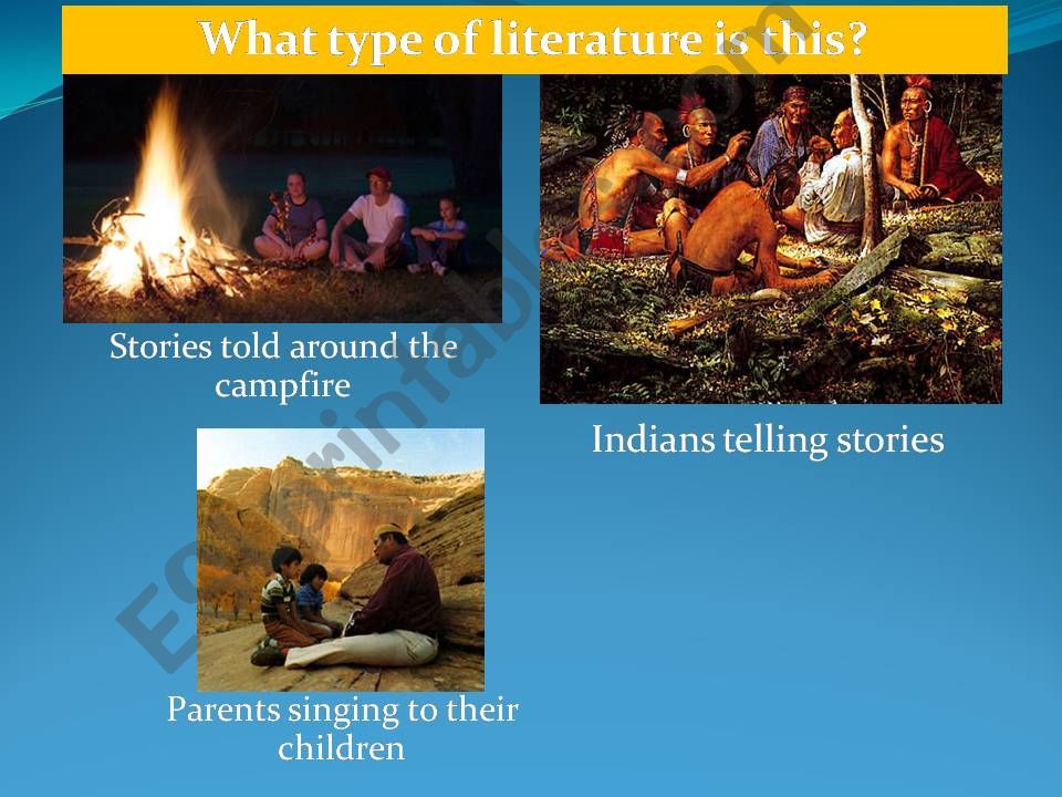 Introduction to Folk or Oral Literature