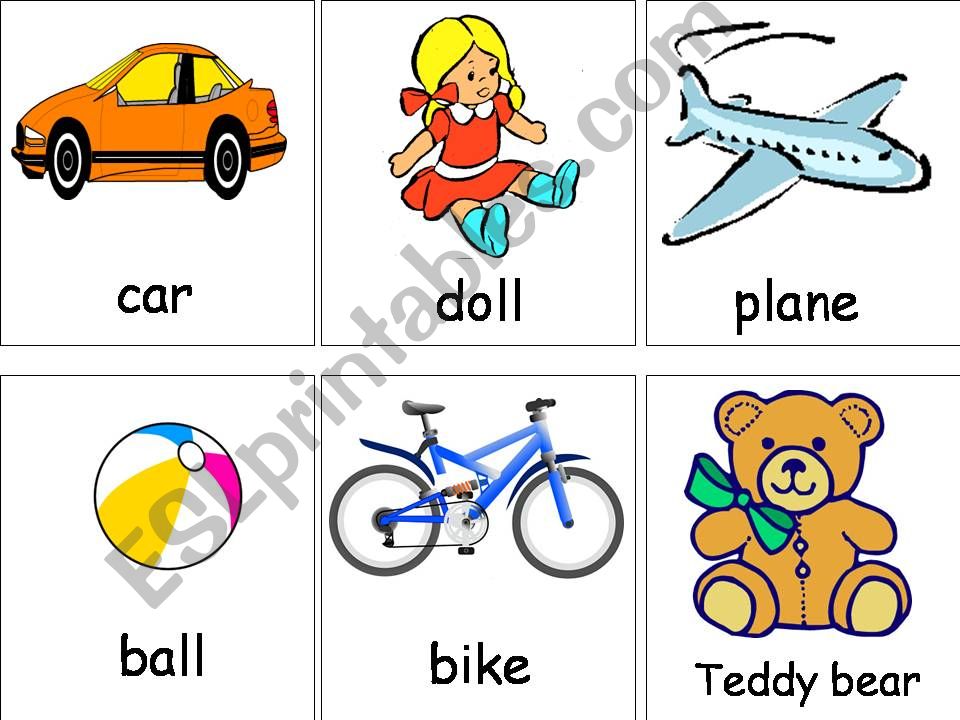 Toy flashcards powerpoint