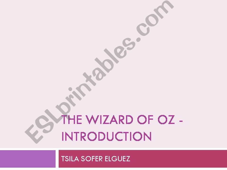 The Wizard of Oz (new version)