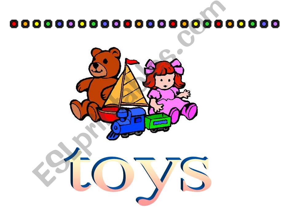 My toys powerpoint