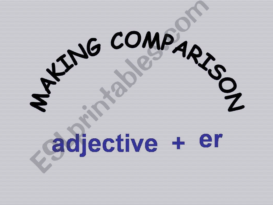 Making comparison powerpoint