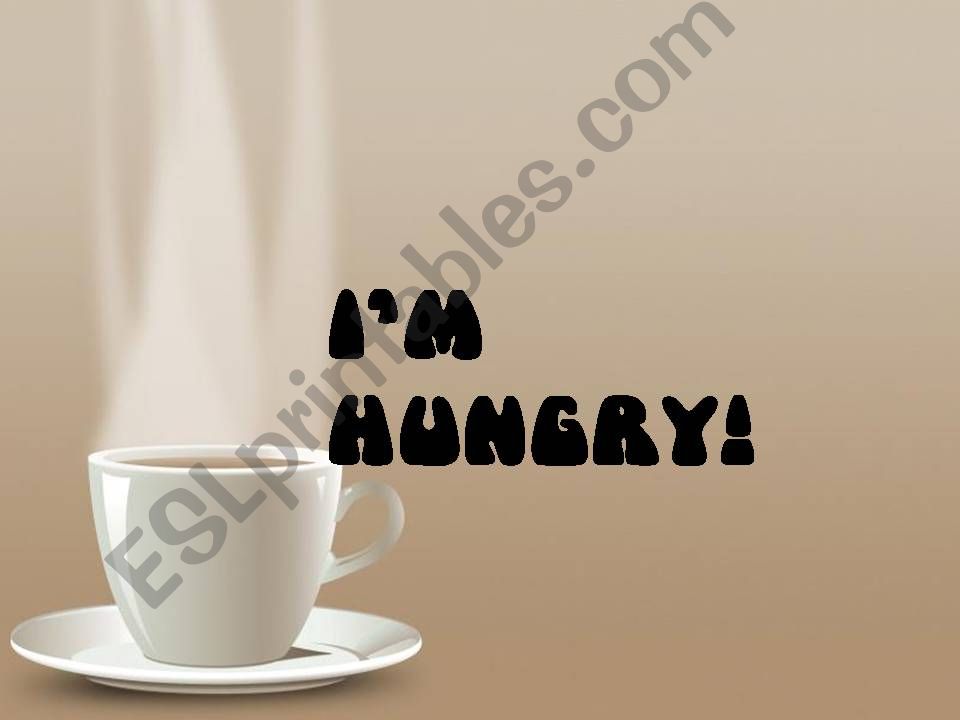 Food and drinks powerpoint