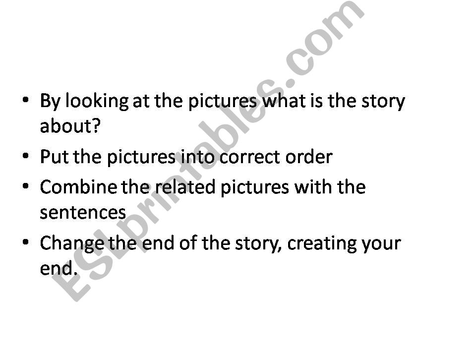 A STORY powerpoint