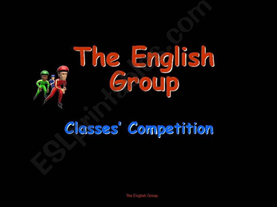 An English Quiz powerpoint