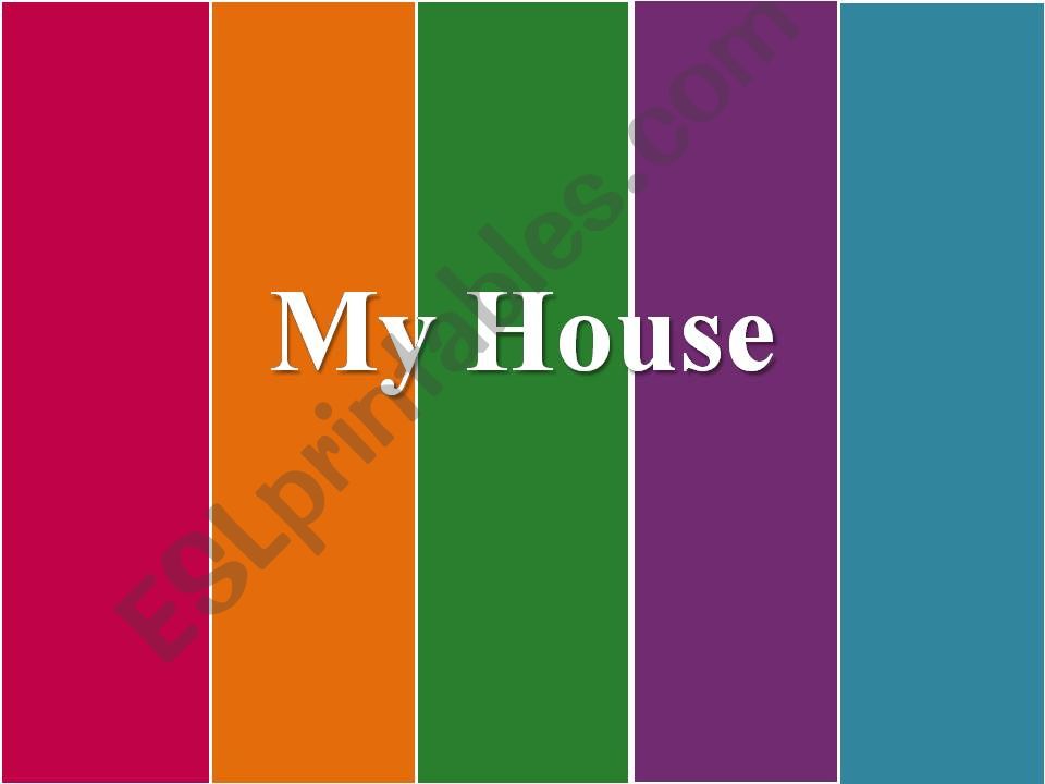 Parts pf the house powerpoint