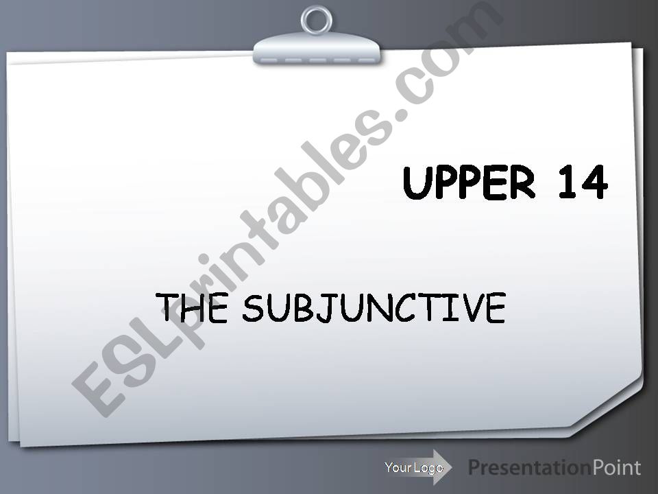 Subjunctive powerpoint