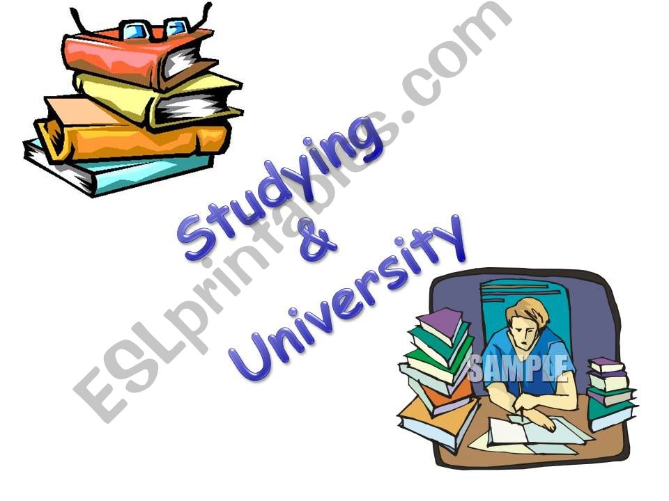 studying & university powerpoint