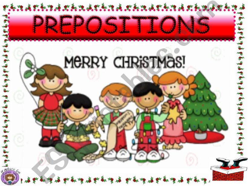 Prepositions - Where is Santa? (game)