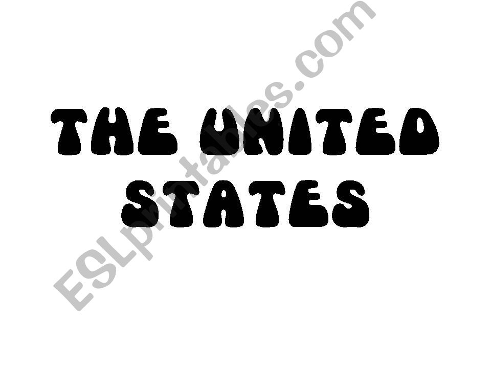 Presentation: the United States and prepositions